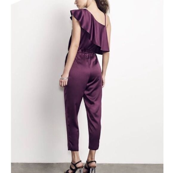 NWT MSRP $148 Ali & Jay Los Angeles Purple Jumpsuit Women's Size Large - Picture 2 of 8